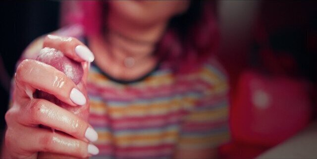 I Make Him Cum In Less 2 Minutes, Fast pov Handjob