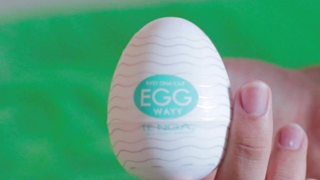 Testing TENGA EGGS Wavy (Light Blue) TUTORIAL, REVIEW