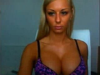 Purple Bra Hottie Smoking