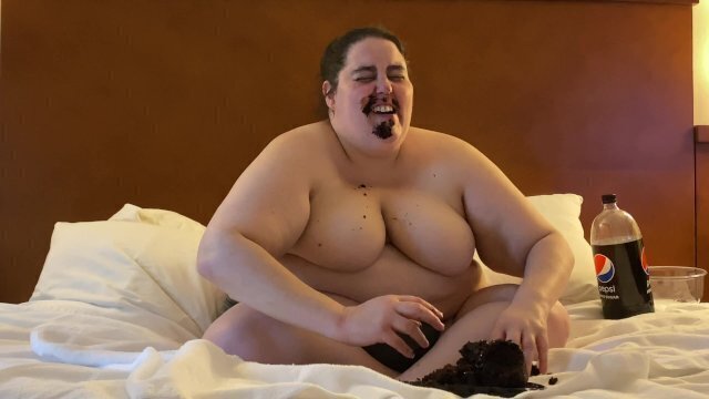 Getting Messy with Chocolate Cake