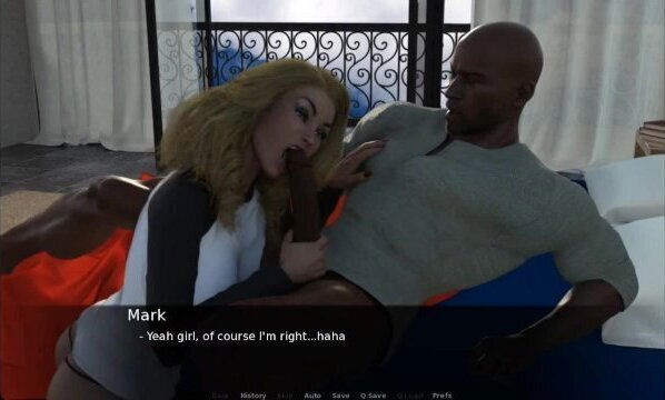 Wife&Gold Digger.:Huge Monster BBC, Rough Hard Throat Fucking-Ep10