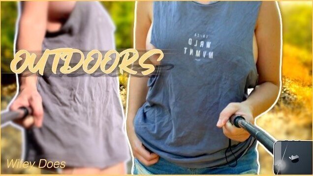 Wifey Public Side Park Flash Dare Amateur