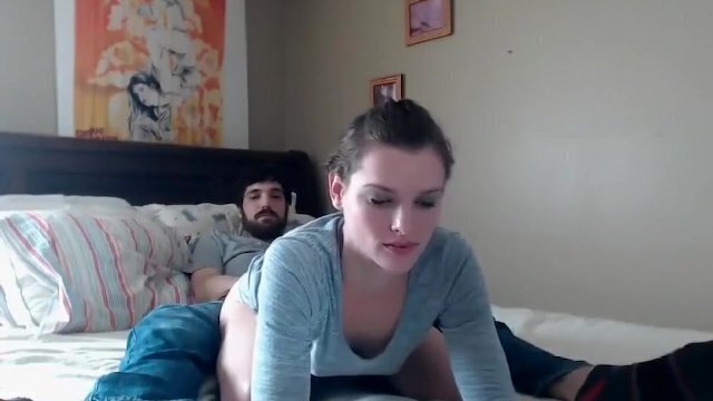 shy teens on webcam