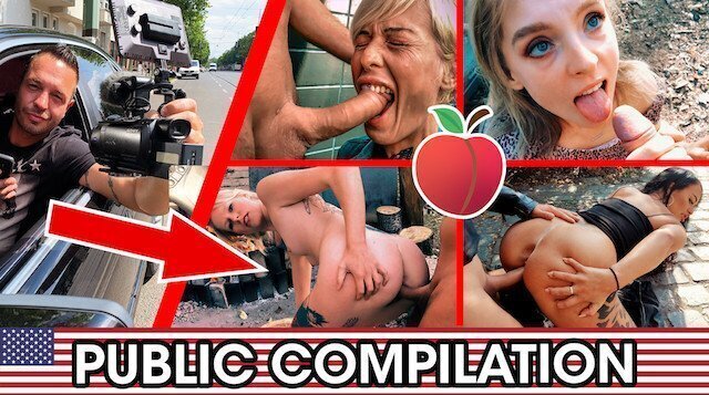 Awesome outdoor fuck compilation with many horny chicks! (ENGLISH) Dates66