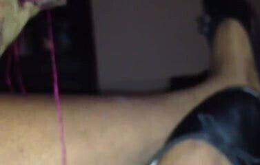 Ebony flats dick tease