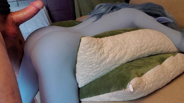 Jerking Fucking Blue Sex-dolls