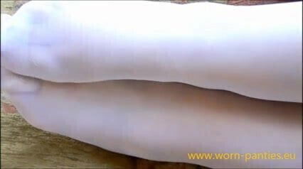 worn panties feet and stockings