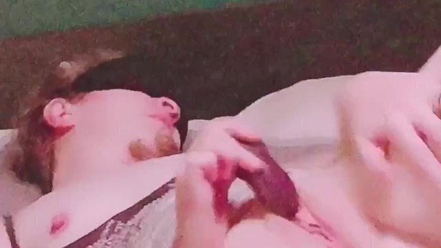 Her first orgasm with our new toy. 