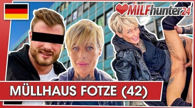 MILF Hunter lets skinny Vicky Hundt suck dick before fucking! milfhunter24