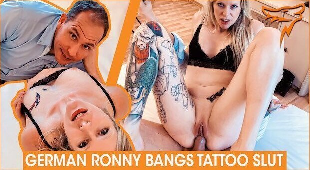 FILTHY BLIND DATE! Blonde tattoo chick Claudia Swea fucked stranger! WOLF WAGNER WolfWagner.Date