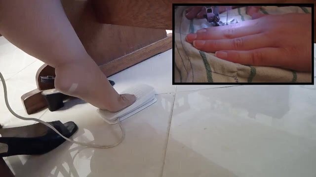 PEDAL PUMPING MACCHINA CUCIRE