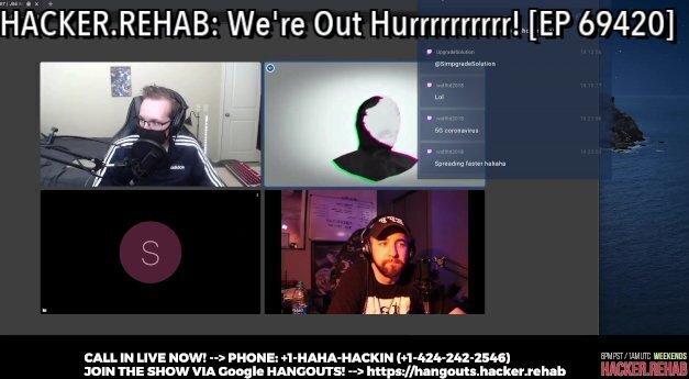 HACKER.REHAB: We're Out Hurrrrrrrrrr! [EP 42069]