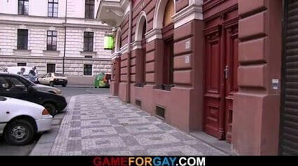 He seduces and doggystyles him for first time 