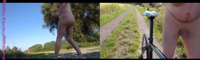 Geiler Outdoor Spaß Fahrrad Strumpfhosen