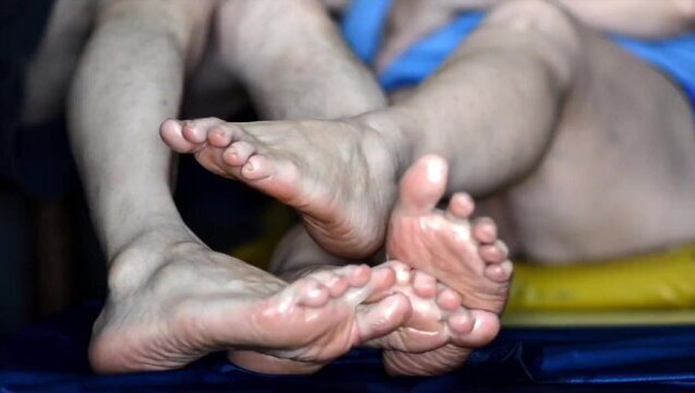 Some his and her foot fun!