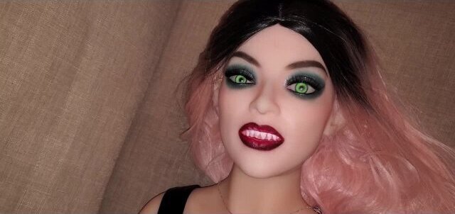 sexdoll Gweyir Enmoria naughty dress quickie Fuck cumshot