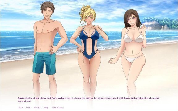 Swing&Cuckold. Double Date, Wife Sharing Public Beach-Ep