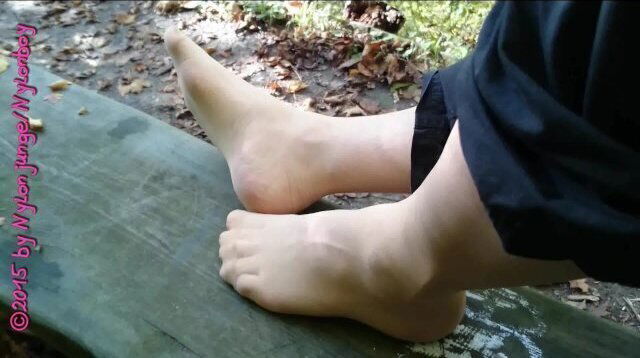 Waldspaziergang Teil Sportschuhe