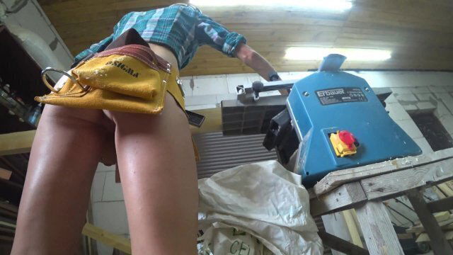 DIY Bed #2 - BJ before work with planer thicknesser - Blowjob scene (Teaser)