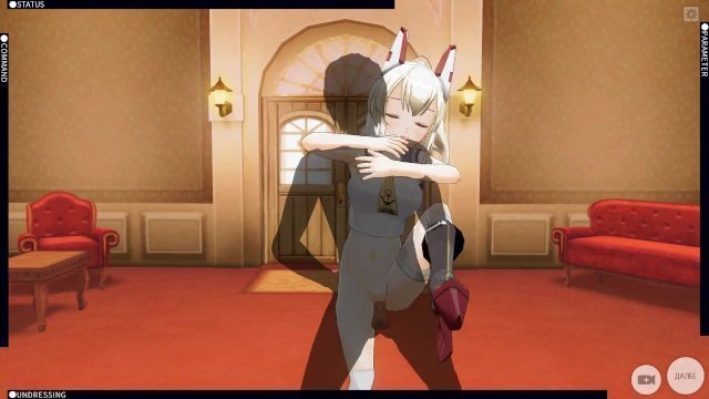 HENTAI Ayanami from Azur Lane fucks with