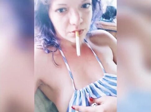 Just having quick smoke