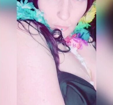 messy orgasms with fruit whipped cream