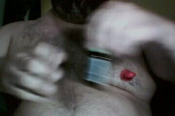 bear working nipples