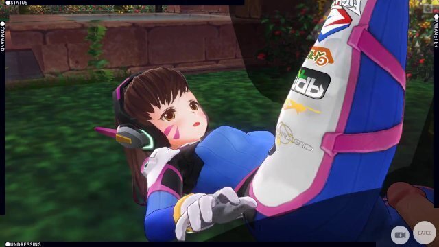 HENTAI from Overwatch fucking garden