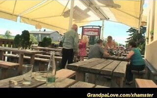 Grandpa fucks young sweetheart