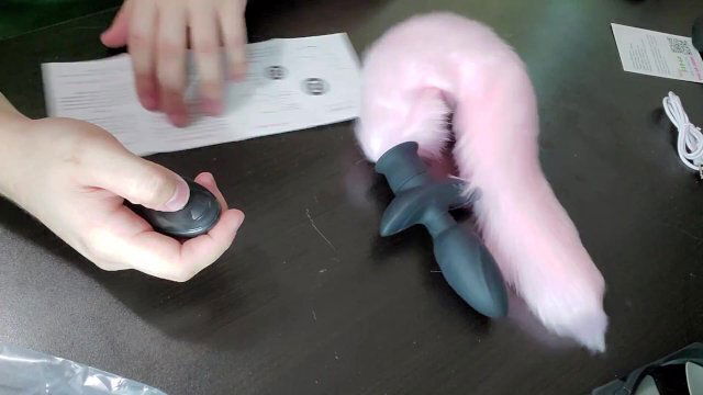 Wireless Tail Butt Plug Sohimi Vibrator Foxtail Plug Diameter Wagging Automatically