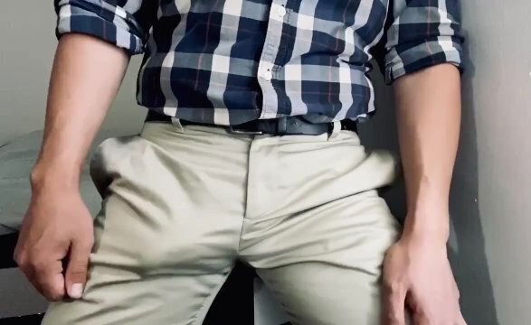 Asian Grabbing Rotation over pants