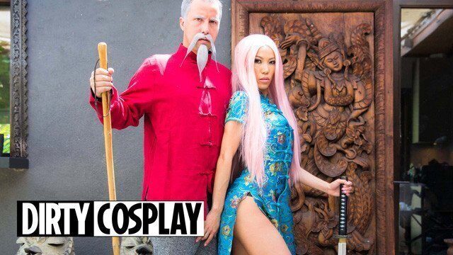 Dirty Cosplay Kalina Booty Asian Geisha Gets Fucked Horny Master