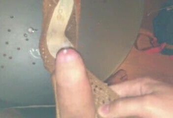 Cum in my roommate platformheels 03