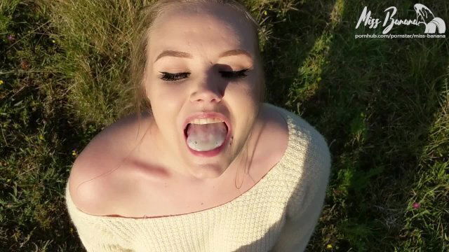 Sucking nature deer Miss Banana