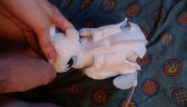 Light Fury Plush Part