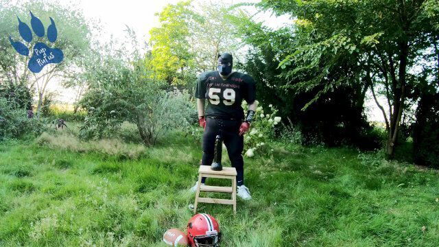 Football-Pup outdoor training session with 