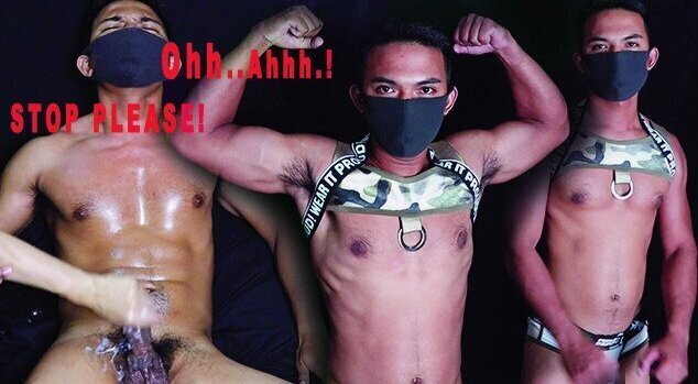 NEW! HOT! STRAIGHT GUY I PLAY HIS DICK HE CUM EXPLOSION! 泰拳直男被玩大鸡吧忍不住喷好多精液！哈啊哈哈