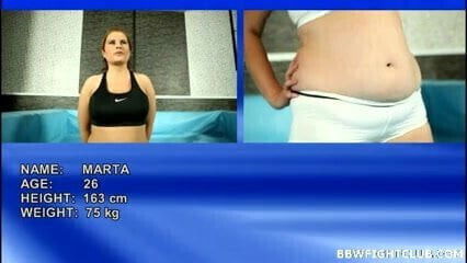 Two big beautiful moms fight for cock