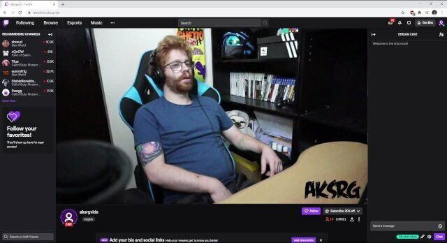 Forgot Stream Started Watching Porn