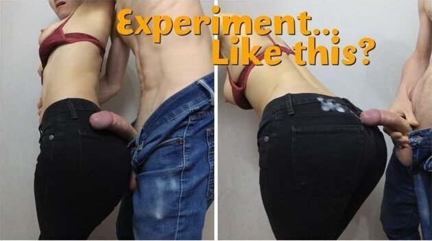 Cum on a Big Ass in Jeans