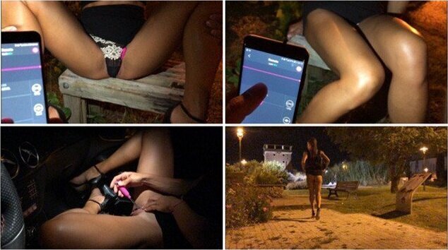 remote control ORGASM PUBLIC with Lovense Lush Fuck hard when wet!!