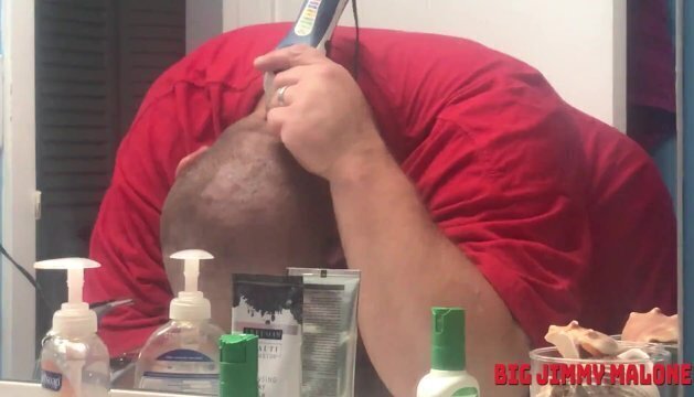 Jimmy Malone SHAVE HEAD-Red Shirt