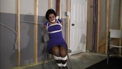 Sahrye loves being bound gagged...