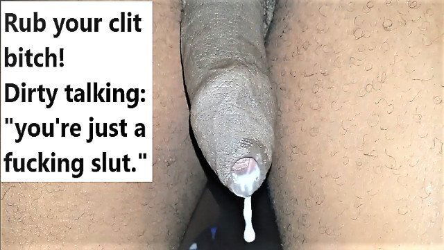 Dirty talking Moaning, while jerking until orgasm
