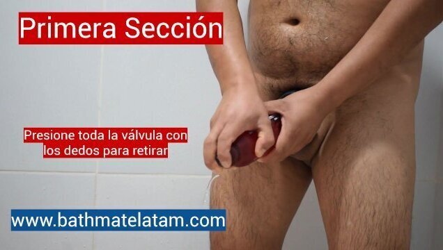 MIRA COMO EMPLEO BATHMATE HYDRO PASO PASO FÁCIL