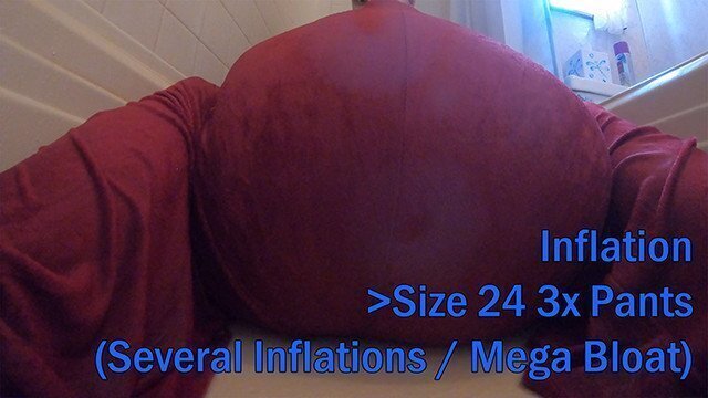 Pants Sitting Inflation