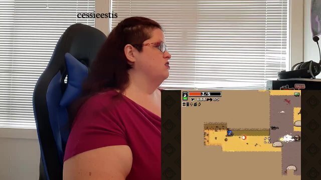 MILF playing Nuclear Throne