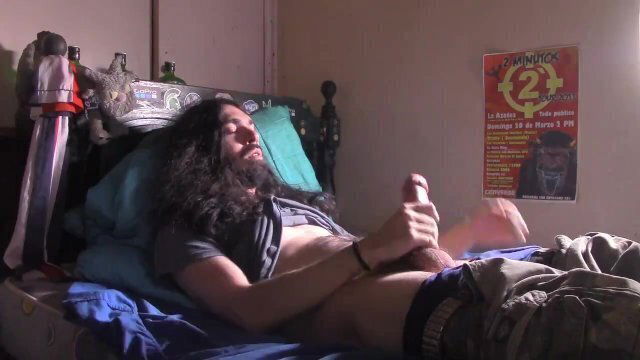 Handjob with eating CUMSHOT Angle