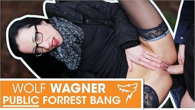 Stella Star gets needy cunt hole fucked swallows park! WOLF WAGNER