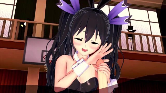 BUNNY GIRL HYPERDIMENSION NEPTUNIA NOIRE HENTAI